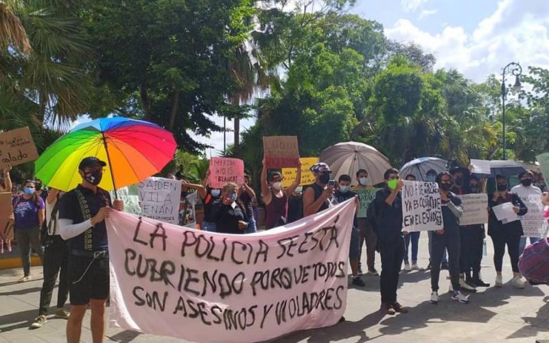 Joven de Veracruz asesinado por policías en Yucatán:necropcia