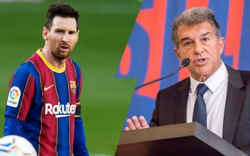 El presidente del Barcelona confirmó que Messi se va: “Leo quería quedarse" 