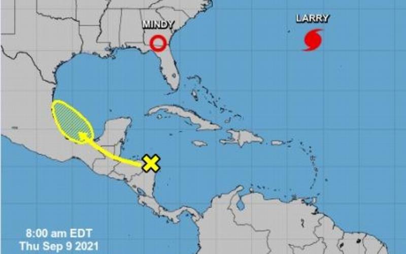 Disturbio en Golfo de México que dejaría lluvias y viento para Veracruz
