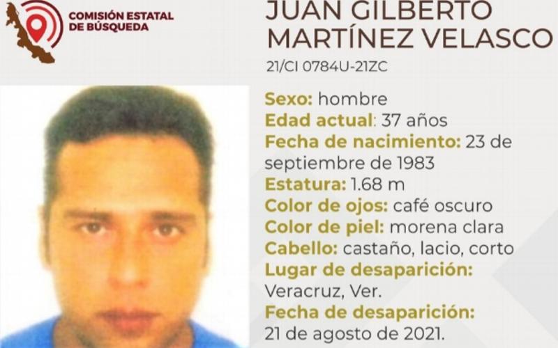 Desaparece hombre en la ciudad de Veracruz