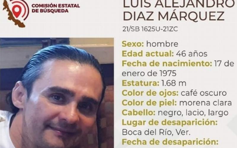 Reportan desaparición de hombre en Boca del Río, Veracruz
