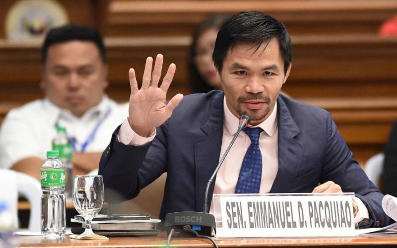 Manny Pacquiao anuncia su candidatura a la presidencia de Filipinas