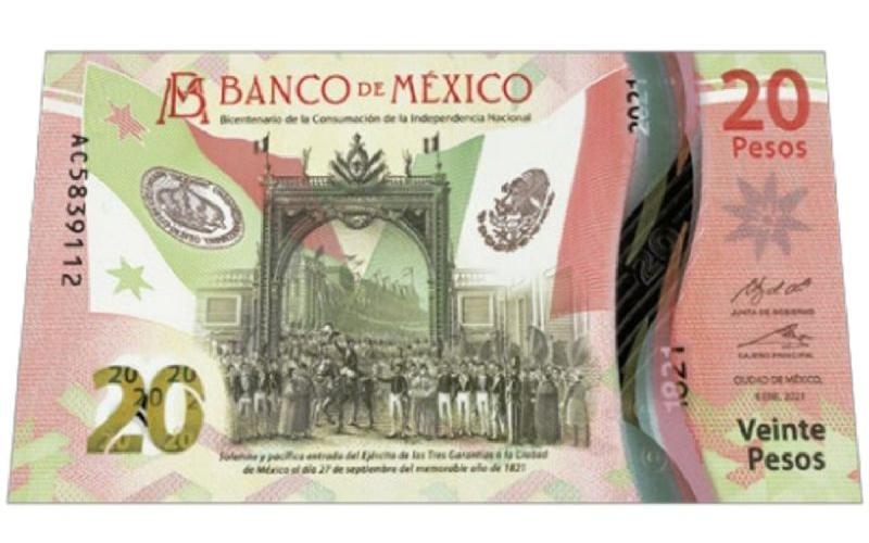 Presentan nuevo billete de 20 pesos; conoce sus características