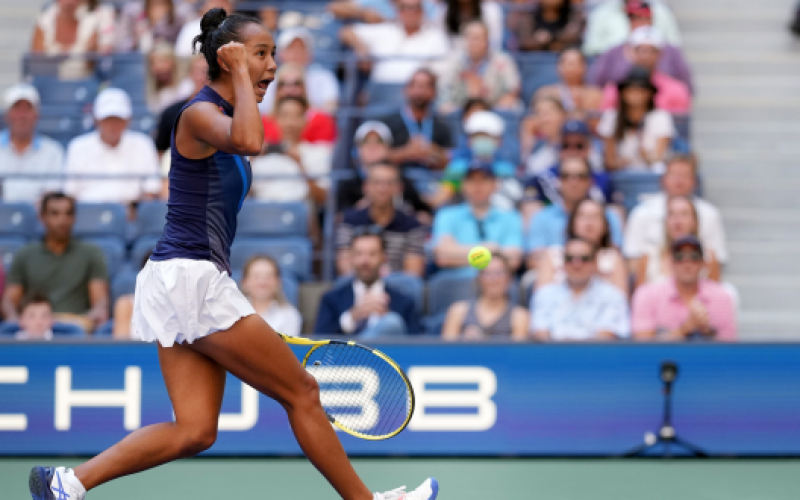 Continúa el sueño de Leylah Fernández en el US Open