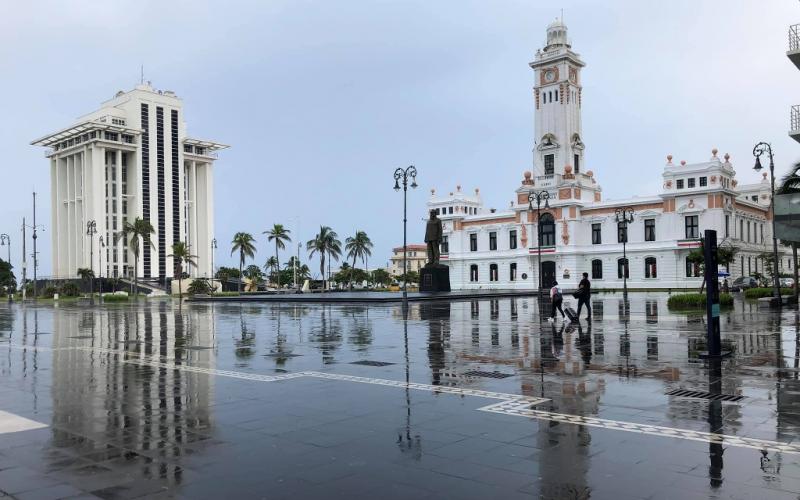 Pronostican lluvias en Veracruz; habrá vientos del norte
