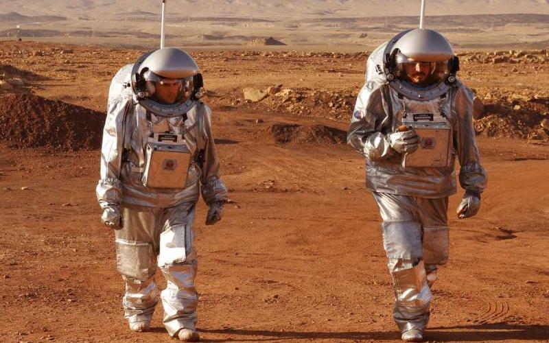 Astronautas simulan vida en Marte en desierto de Israel