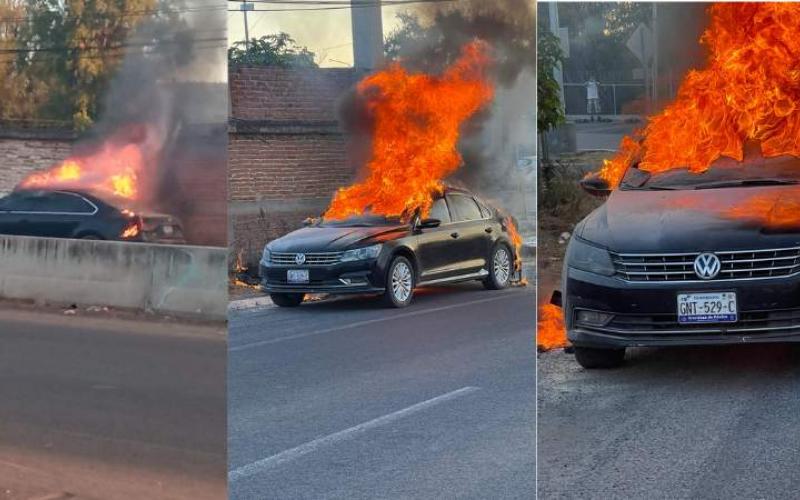 Calcinan cuerpo encajuelado en Celaya Guanajuato