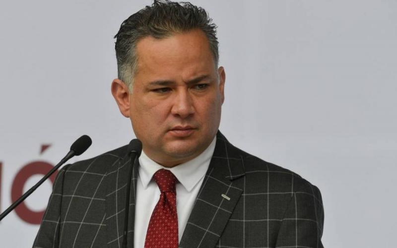Santiago Nieto reaparece en evento de Samuel García en Nuevo León