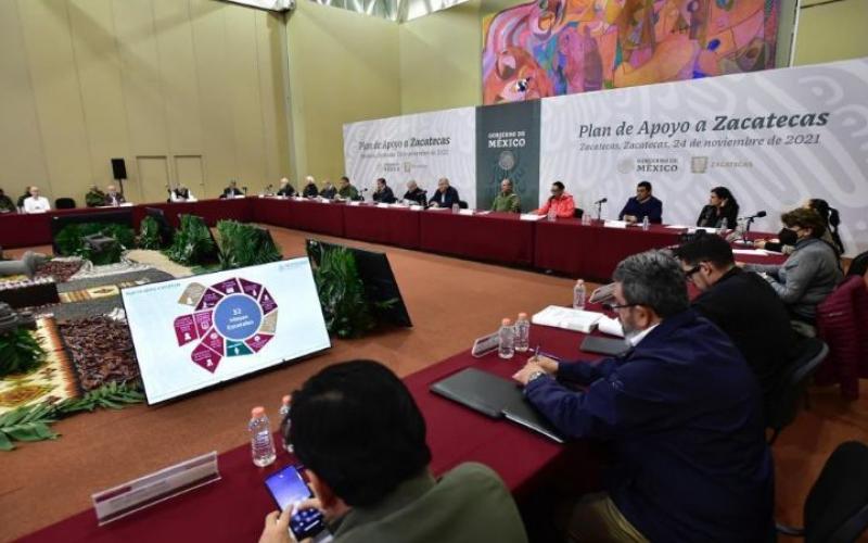 AMLO presenta el Plan de Apoyo a Zacatecas ante ola de violencia