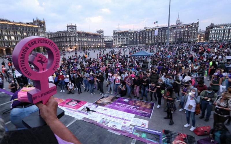 SSC reporta 5 mujeres policías lesionadas en marcha del 25N en CDMX