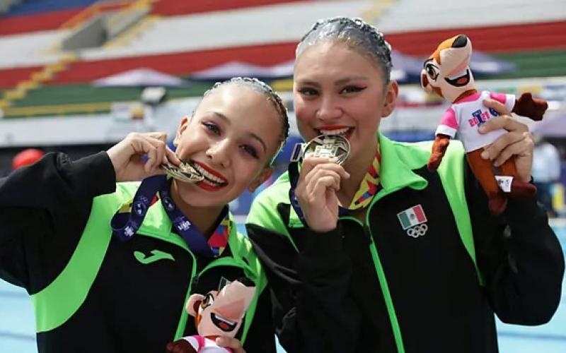México suma oro en natación artística de los Juegos Panamericanos Jr.