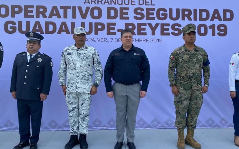 Veracruz: Despliega Gobierno del Estado Operativo Guadalupe-Reyes con 7 mil elementos