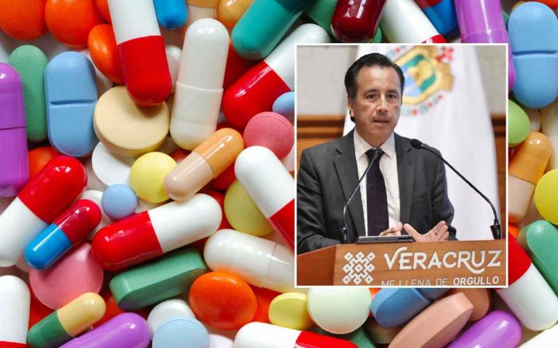 Veracruz: Gobernador hay falta de medicamentos mas no desabasto