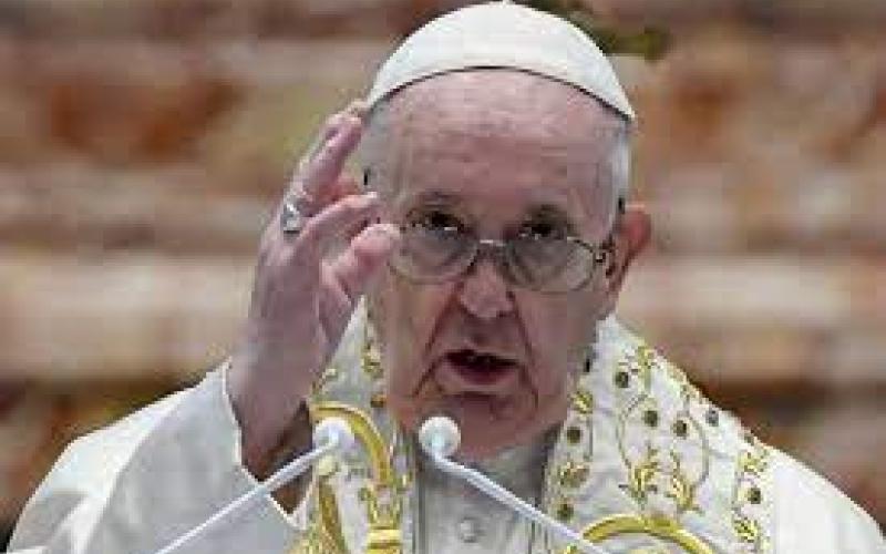 Papa Francisco al diálogo para solucionar tensiones en Ucrania