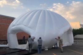 Instalarán hospital inflable para Covid-19 en la Universidad de Guanajuato