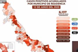 Veracruz más de 6,000 casos confirmados de COVID-19; van 963 fallecimientos