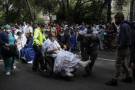 Covid y sismo terror; en hospitales