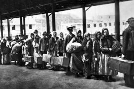 Película de 1897 “Llegada de los emigrantes”