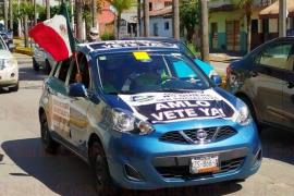 Realizan segunda caravana anti AMLO en Córdoba, Veracruz