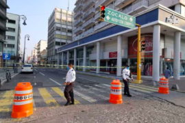 Cierran calles del Centro Histórico de Veracruz por Covid-19