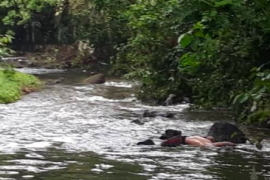 Encuentran cuerpo de desaparecido en el río de San Andres