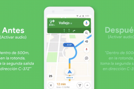 Google Maps cambia de voz 