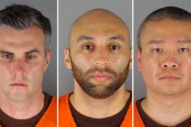 Los cuatro policías enfrentan cargos penales por muerte de Floyd