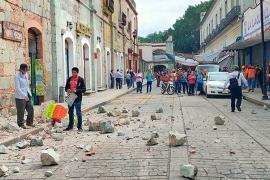 Hay temor en habitantes de Oaxaca por replicas del sismo