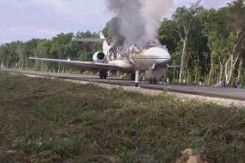 Revelan que avioneta que se estrello en Quintana Roo llevaba 300 kg de cocina