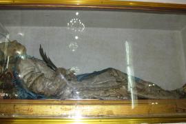 Llega a la parroquia de Pachuca Hidalgo la momia más antigua de México