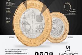 Comenzó la circulación de la nueva moneda de 20 pesos en honor a Veracruz