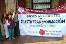 Malversación de recursos en la diligencia del partido Morena, advierten militantes en Morelos