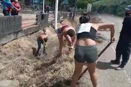 Por no usar cubrebocas, someten a venezolanos a trabajo forzado