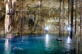  Descubren cinco nuevos cenotes submarinos en Quintana Roo