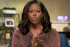 "Es el presidente equivocado para nuestro país", anuncia Michelle Obama
