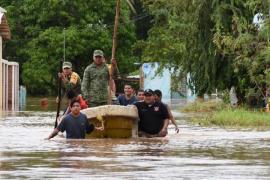  Las intensas lluvias generan inundaciones en Coatzacoalcos 