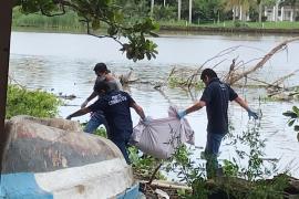  En el Río Jamapa en Boca del Río, fue localizado la mitad de un cuerpo humano