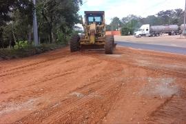 Revestimiento de calles, reparación de caminos: Gobierno municipal Sayula de Alemán