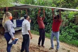 Programa Techo Firme para habitantes de Soconusco Veracruz: condiciones dignas