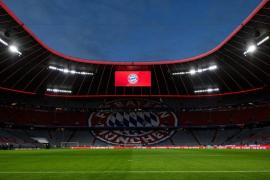  Sin aficionados la Supercopa de Alemania en la "Allianz Arena"