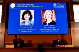 Emmanuelle Charpentier y Jennifer A. Doudna son las ganadoras del Premio Nobel de Química 2020 "por el desarrollo de un método para la edición del genoma",