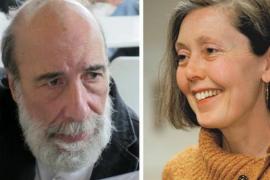 El poeta chileno Raúl Zurita y la ensayista canadiense Anne Carson, premio Princesa de Asturias de las Letras,