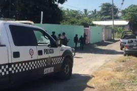  Decomisan en Úrsulo Galván Veracruz, camionetas y un vehículo tras enfrentamiento armado