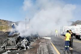 De acuerdo al reporte policial, el incendio se registró en punto de las 09:30 horas de este viernes