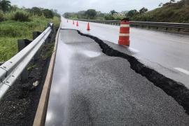 Por 13 días se sufrieron las afectaciones a la comunicación por esta carretera