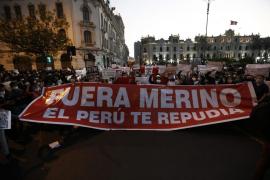 En la capital, Lima, la principal manifestación se celebró en la plaza San Martín