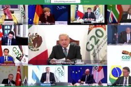 G20: AMLO sugiere evitar el “confinamiento excesivo” COVID19