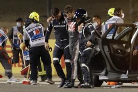 FIA investiga accidente de Grosjean mientras se realizan cambios en pista de Baréin