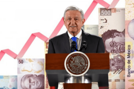 Tras el aumento al salario mínimo en México, AMLO lo festeja