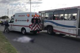  Muere mujer luego de ser atropellada por vehículo del ayuntamiento de Veracruz